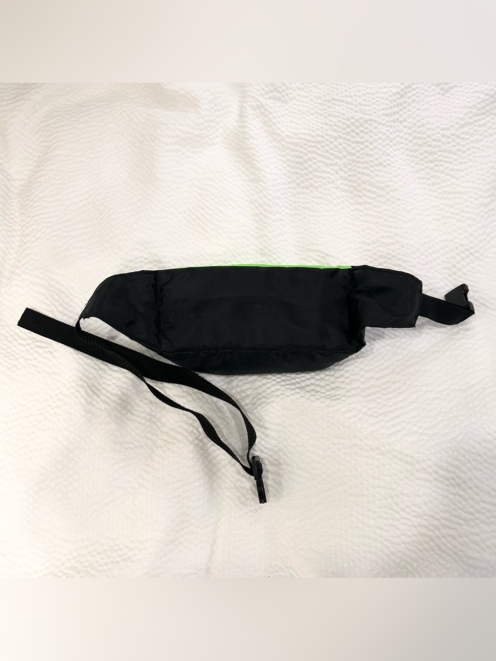Vintage 90s Sony 10th Anniversary Walkman Crossbody Side Bag Fanny Pack Neon - Picture 4 of 11